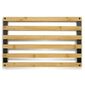 Kela Podložka Kiril, bambus, čierna, 38 x 24 cm