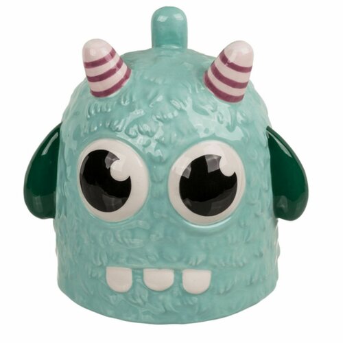 Keramični lonček Příšerka 560 ml, turkizna