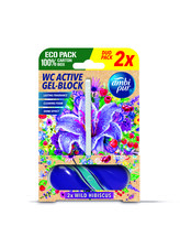 Ambipur WC Aktivni gel-blok divji hibiskus 2x 45 g