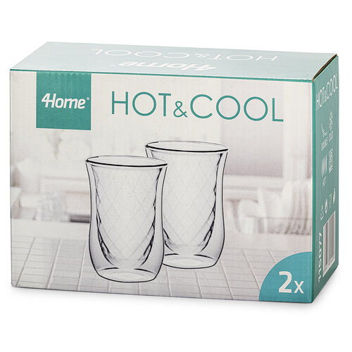 4Home termo steklenice Diamond Hot&Cool 250ml, 2 kos