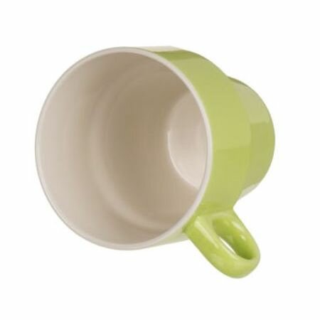 Set 4 căni de porțelan pe suport