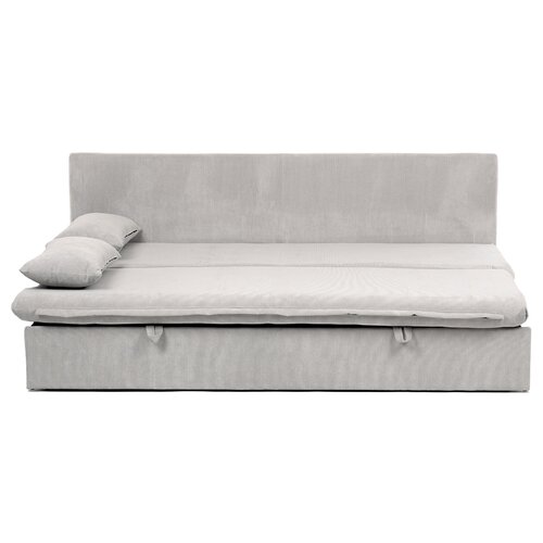 Rozkładana sofa trzyosobowa ASB-4740 BGE2,manżestrowa, beżowa