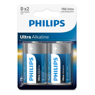 Philips Batéria D 1,5 V Ultra Alkaline