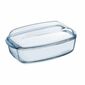 Pyrex Glasbackform mit Deckel, 6,7 l