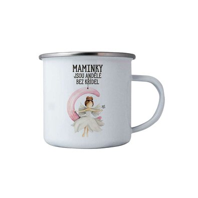Bohemia Gifts Pločevinka - Mame so angeli, 350 ml
