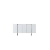 Schrank Luxe White and Silver
