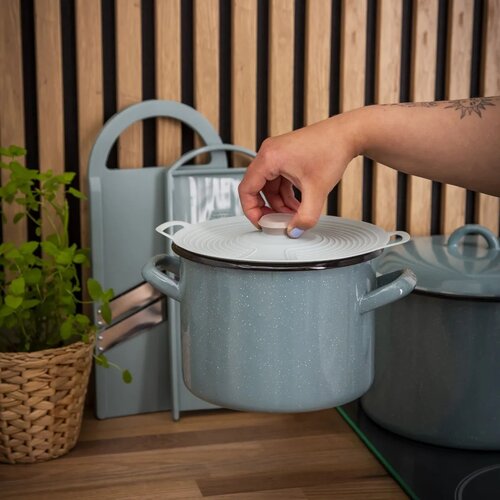 Altom Silikonska pokrovka, sivka, premer 23 cm