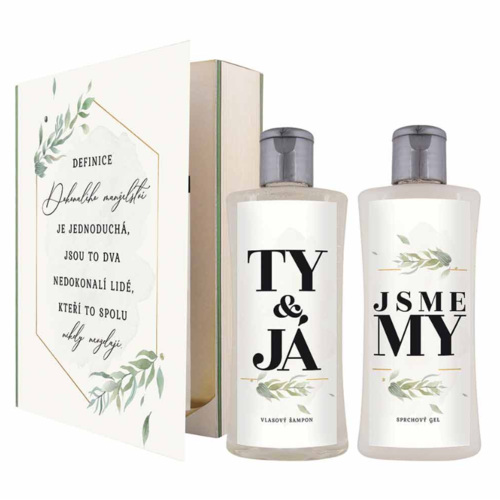Bohemia Gifts Kosmetická súprava kniha - Ty a já