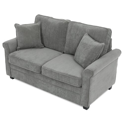 Dvoumístná pohovka ASB-4170 GREY2, manžestr, šedá