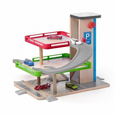 Woody Гараж з ліфтом і аксесуарами, 58 x 50 x 38 см