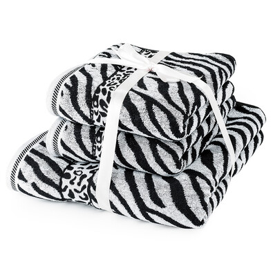 Komplet ręczników Zebra biały