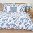 Lenjerie de pat din bumbac 4Home Blue Meadowx 220 cm, 70 x 90 cm