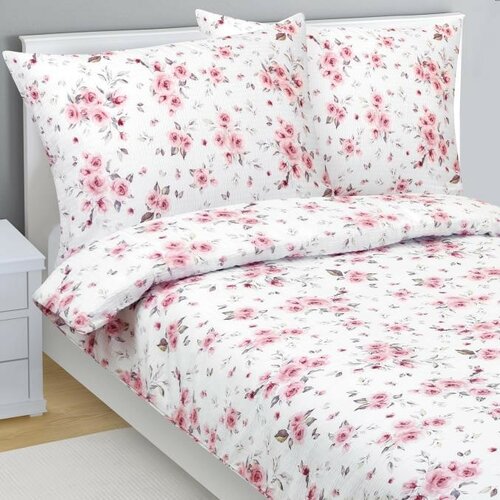 Bellatex krepp ágynemű rózsaszín , 140 x 220 cm,70 x 90 cm, 140 x 220 cm, 70 x 90 cm, 140 x 220 cm, 70 x 90 cm termék 2. képe