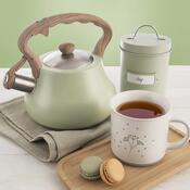 Orion Teekessel mit Pfeife Greenish, 3 l