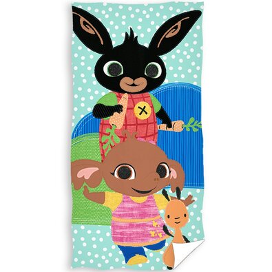 Ręcznik dziecięcy Bing, Sula i Flop, 30 x 50 cm