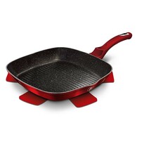 Berlinger Haus Pánev grilovací Black Burgundy Metallic Line, 28 cm Berlinger Haus Pánev grilovací Black Burgundy Metallic Line, 28 cm