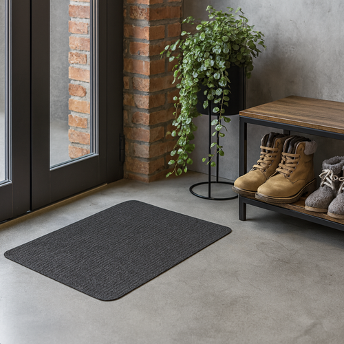 Toro Килимок для дверей Budget чорний, 40 x 60 см