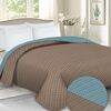 Domarex Покривало для ліжка Laurine блакитний /бежевий, 220 x 240 см