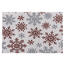 Сервірувальний килимок Сніжинки білий, 33 х 48 см
