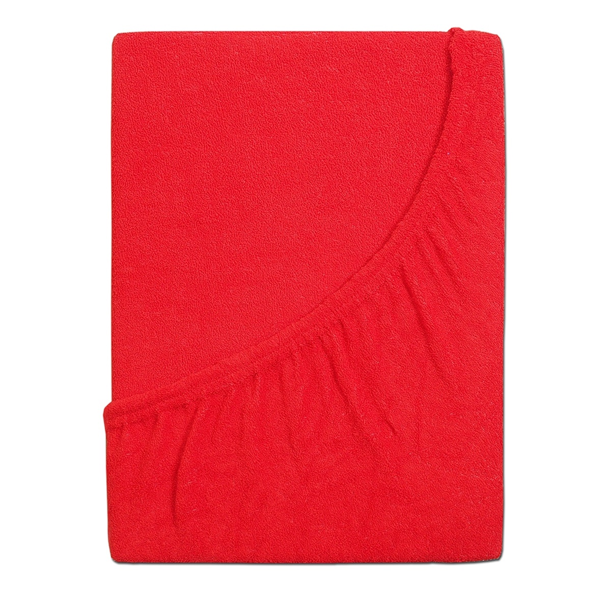 4Home froté prostěradlo Ideál červená, 90 x 200 cm