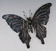 Dekorácia kovový motýľ