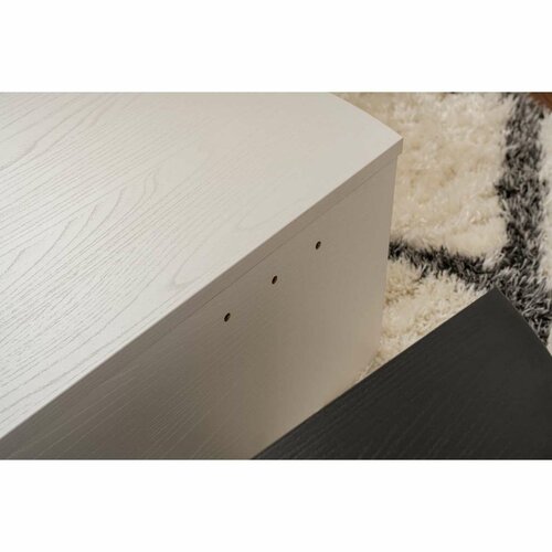 Stolik konferencyjny Orion White and Black