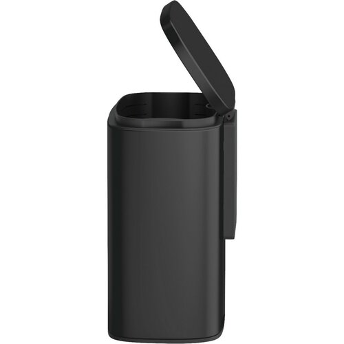 Wenko Nástěnný odpadkový koš Sare 5 l, černá