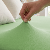 4Home prześcieradło jersey MAKO zielony, 180 x 200 cm