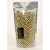 Dekoračné perly 4-8 mm zlaté s glitrami