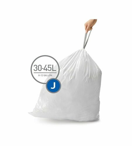 Simplehuman Vreče za smeti J 30-45 l, 60 kosov