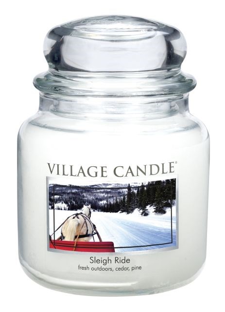 Village Candle illatgyertya, Téli utazás - Sleigh ride, 397 g