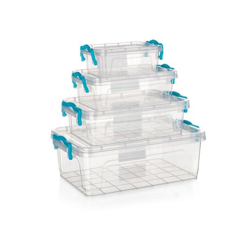 Banquet Set univerzalnih škatel z pokrovom Gema, 4kos