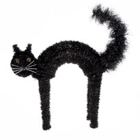Ozdoba na Halloween kot Black, 42 x 41 cm Ozdoba na Halloween kot Black, 42 x 41 cm