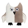 Bellatex Geformtes Kissen Eule, 45 x 30 cm