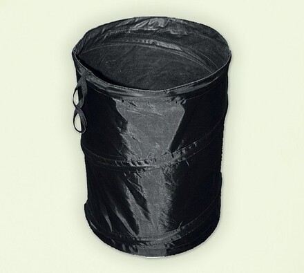 Odpadkový koš do auta, černá, pr. 25 x 32 cm