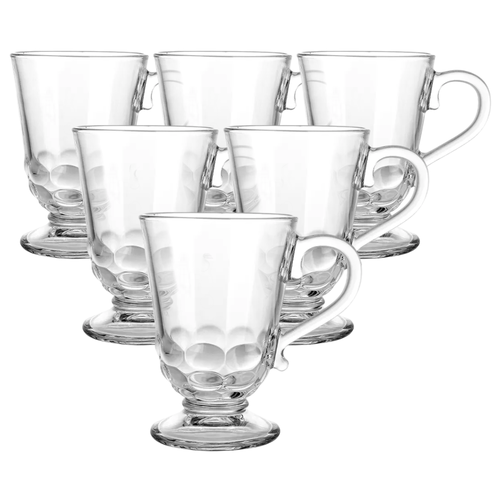 Altom Sada sklenic na nožce Siena Beads 320 ml, 6 ks