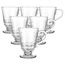 Altom Set of 6 Siena Beads stemmed glasses, 320 ml
