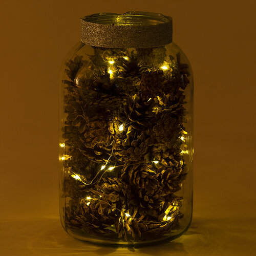 Lichtdraht warmweiß, 80 LEDsweiß  , 80 LED