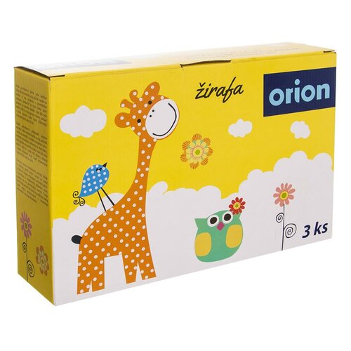 Orion 3-delni otroški jedilni set Žirafa