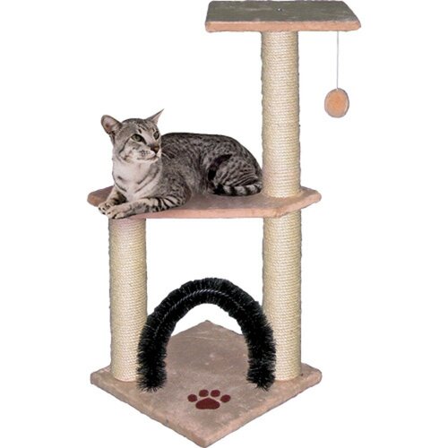 Tommi Шкребло для котів Julien бежевий, 35 x 35 x86 см
