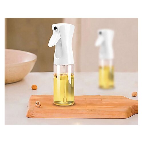 Olaj és ecet permetező, 200 ml, fehér