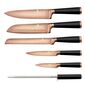 Berlinger Haus 7dílná sada nožů v dřevěném bloku Black Rose Collection