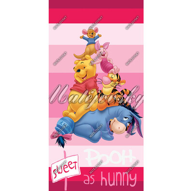 Ręcznik kąpielowy firmy Matějovský Kubuś Puchatek,