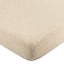 4Home Frottee-Spannbettlaken Beige