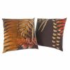 Kvalitex Husă pentru pernă Kapradí maro, 40 x 40cm, set de 2 bucăți