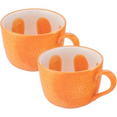 Altom Kerámia jumbo bögrék Tropicana narancs 470ml, 2 db