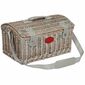 Coș picnic pentru 4 persoane Brown, 46 x 31x 21 cm