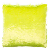 Faţă de pernă miţoasă Peluto Uni, verde, 40 x 40 cm