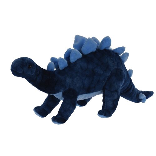 Plyšový Stegosaurus modrá, 38 cm