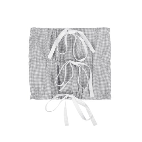 Bellatex Otroška odejka Kostička siva, 75 x 75 cm